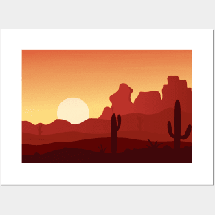 saguaro of the day Posters and Art